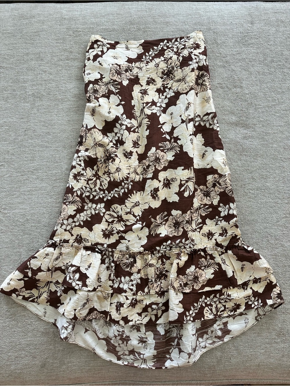 NWT Coniglio Palm Beach Silk Dupioni Cinch Skirt
